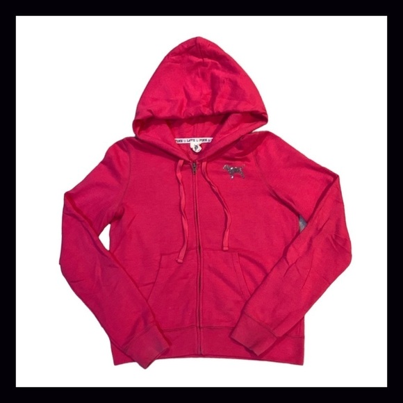 Vintage PINK Pink Black Silver Bling Sequin Matching Set Size Large - Picture 8 of 9